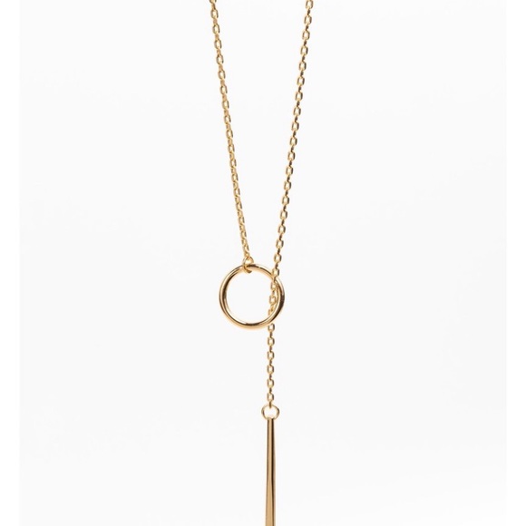 Nashelle Jewelry - Nashelle Harlow the Heather Gold Necklace